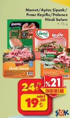 HİNDİ SALAM ÇEŞİTLERİ 75 G